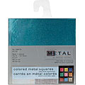 Walnut Hollow Light Blue Metal Squares (Pack of 8)