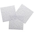 Creative Metal Hearts & Swirls Design Squares (Pack of 3)