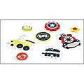 Basic Grey Oliver Gummies Rubber Stickers
