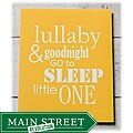 Trendography Prints 'Sleep Little One' Graphic Art Print