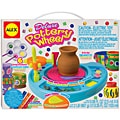Deluxe Six-paint Air-drying Clay Pottery Wheel with AC Adapter