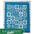 Trendography Prints 'Alphabet Squares' Graphic Art Print