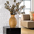 Natural Stoneware Small Decorative Vase (Indonesia)