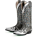 Lane Boots Women's 'Tangled Vines Night' Leather Boots