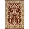Evaluation on Area rug Free Loomed Free Form Red Border Rug (5'3 x 7'6)