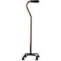Small Base Aluminum Quad Cane