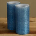 Flameless LED Vanilla Scented Wax Candles (Set of 2)