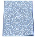 Free efficient data on Cards Blue surfari Set of 12 Handmade Paper 4x6-inch Blue Swirl Note Cards (Nepal)