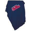 University of Mississippi 'Ole Miss' Sweatshirt Blanket