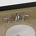 Fontaine Elegance Chrome Widespread Bathroom Faucet