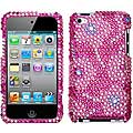 Candy Flowers Apple iPod Touch 4 Rhinestone Case