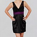 Wishes Junior's Lace Overlay Dress