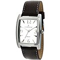 Peugeot Men's Leather Strap Watch