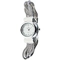 Peugeot Women's Silvertone Jewelry Strand Watch