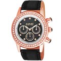 August Steiner Women's Multifunction Dazzling Strap Watch