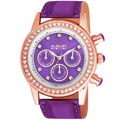 August Steiner Women's Multifunction Dazzling Strap Watch