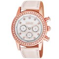 August Steiner Women's Multifunction Dazzling Strap Watch