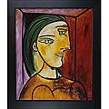 Accommodating guide on picasso Update Picasso Paintings Marie Therese w/ New Age Black Finish Wood Frame Hand Painted Canvas Art
