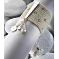 Sterling Silver Spiral Bar Beaded Bracelet (Colombia)