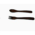 Woodard & Charles Mahogany Servers Set (Pack of 12)