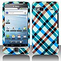 Premium HTC G2 Vanguard Blue Plaid Protector Case