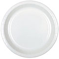 Duni Supply White 8.75-in Paper Plates (Case of 600)