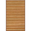 Articles relating to viners lery angel Hand-woven Veneer Honey Bamboo Rug (8' x 10')
