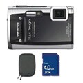 Olympus Stylus Tough Black 14-megapixel Digital Camera Kit (Refurbished)