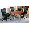 Discover information here about Walnut desk From Mayline Eclipse 42-inch Round Conference Table