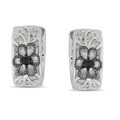 Miadora Sterling Silver 1/10ct TDW Diamond Earrings (G-H, I2-I3)