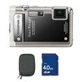 Olympus Stylus Tough 8010 14MP Black Digital Camera Kit (Refurbished)