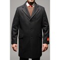 Mantoni Men's Black Wool Carcoat