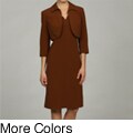 Larry Levine Women's Two-piece Dress Set