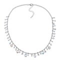 Crystale Created Stone Beaded Necklace