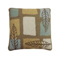 Woods Hooked Wool Pillow