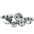 Classic 10-piece Stainless Steel Triple-Ply Capsulated Cookware Set