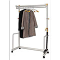 Alba Metallic Grey Umbrella Holder One-shelf Coat Rack