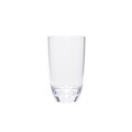 Red Vanilla Acrylic Highball Glasses (Pack of 6)