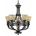 Corinthian Bronze Iron 5-light Chandelier