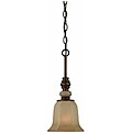 Ironstone Platinum Bronze 1-light Mini-Pendant