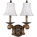 Maxfield Autumn Patina 2-light Wall Sconce