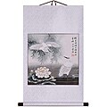 Helpful knowledge on Canvas Modern abstract 'Heron and Lotus Flower' Wall Art Scroll Painting (China)
