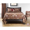 Convenient fact on Rockin Jukebox Rockin Around Reversible 6-piece Queen-size Duvet Cover and Insert Set