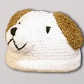 Chenille Hand-crocheted Toddler Dog Hat (Indonesia)