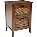 Pescot Dark Walnut Side Table