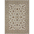 Primeval Ivory/ Beige Oriental Rug (7'7 x 10'6)