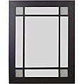 Echo 38x30 Dark Mahogany Wall Mirror