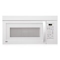 LG 1.6 Cu.Ft. 1000W White Over-The-Range Microwave (Refurbished)