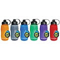BPA-free 26-oz Assorted Colors with Smart Cap Plastic Water Bottle (Pack of 12)