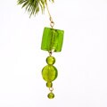 Green Glass Hanging Ornament (India)